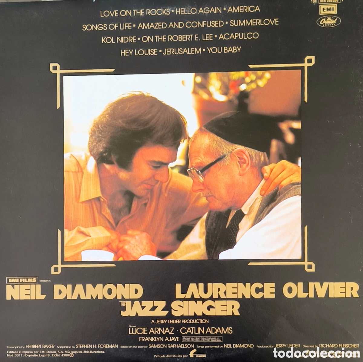 Discos de vinilo: THE JAZZ SINGER. LP. NEIL DIAMOND - Foto 2