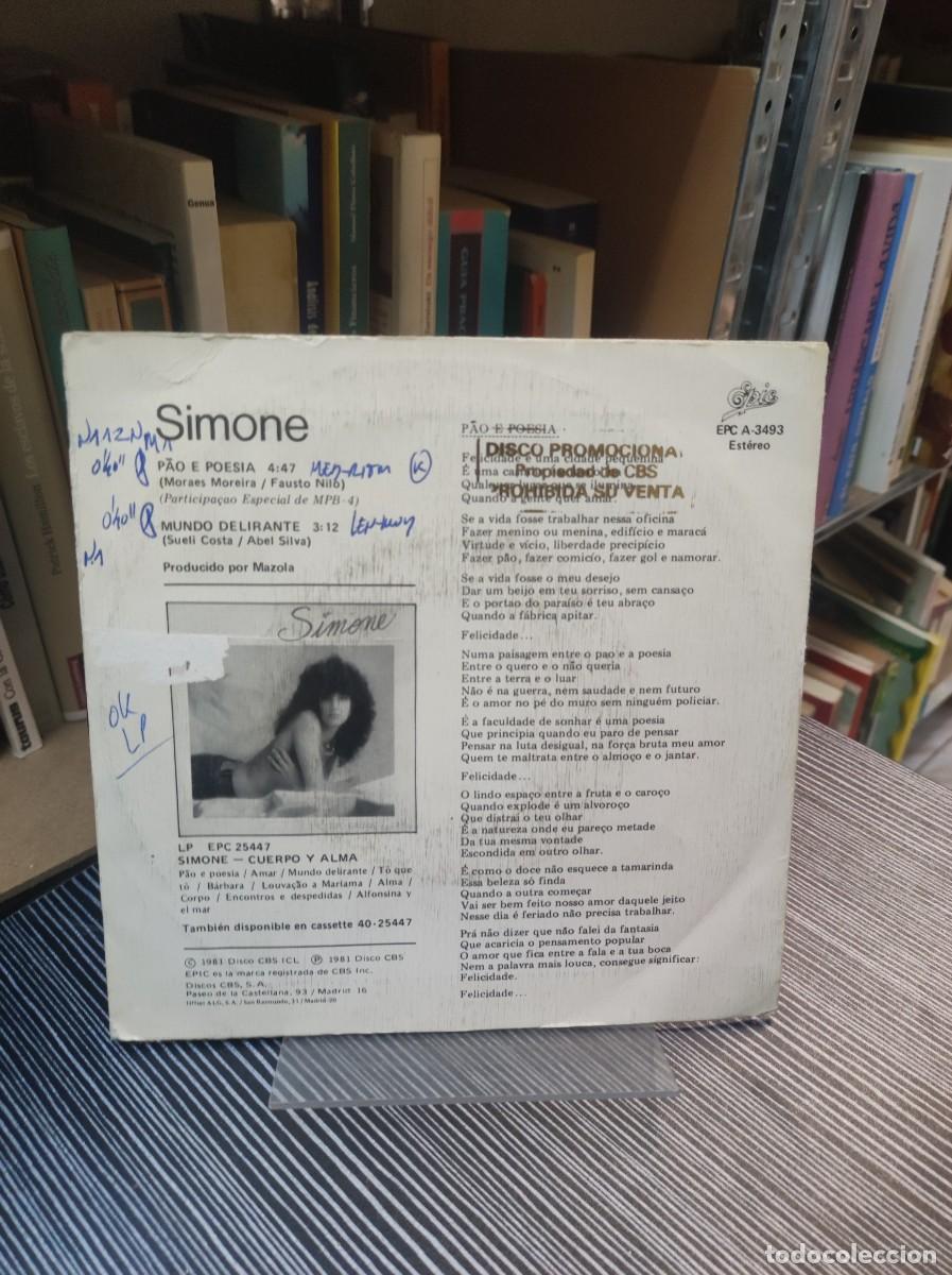 Discos de vinilo: Simone &ndash; Pao E Poesia - Foto 2