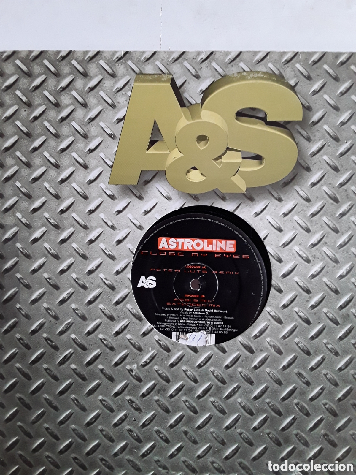 Discos de vinilo: Astroline &ndash; Close My Eyes - Foto 2