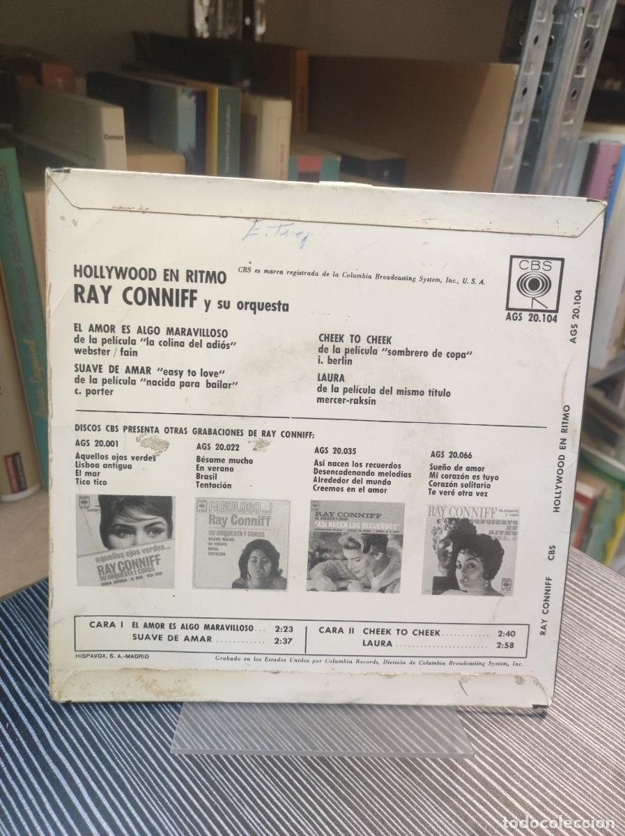 Discos de vinilo: Ray Conniff Y Su Orquesta &ndash; Hollywood En Ritmo - Foto 2
