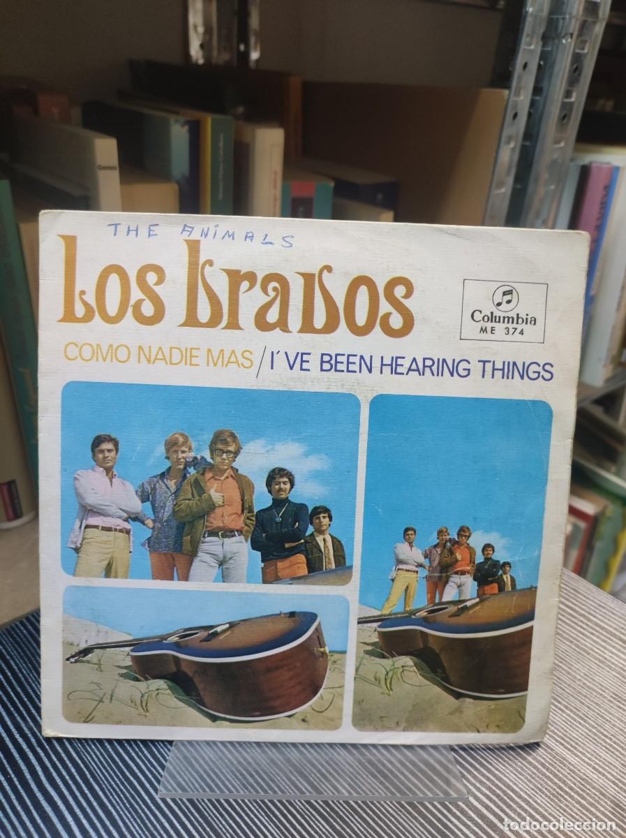 Discos de vinilo: Los Bravos &ndash; Como Nadie M&aacute;s / Ive Been Hearing Things - Foto 1