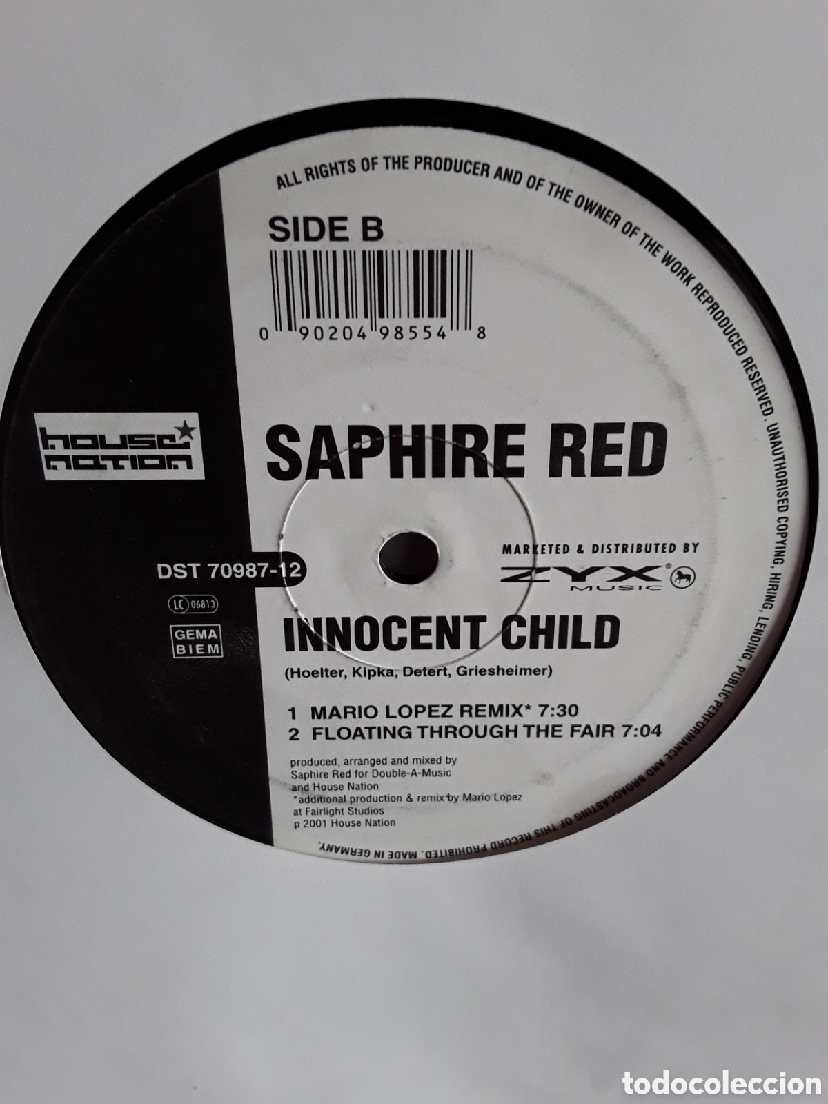 Discos de vinilo: Saphire Red &ndash; Innocent Child - Foto 2