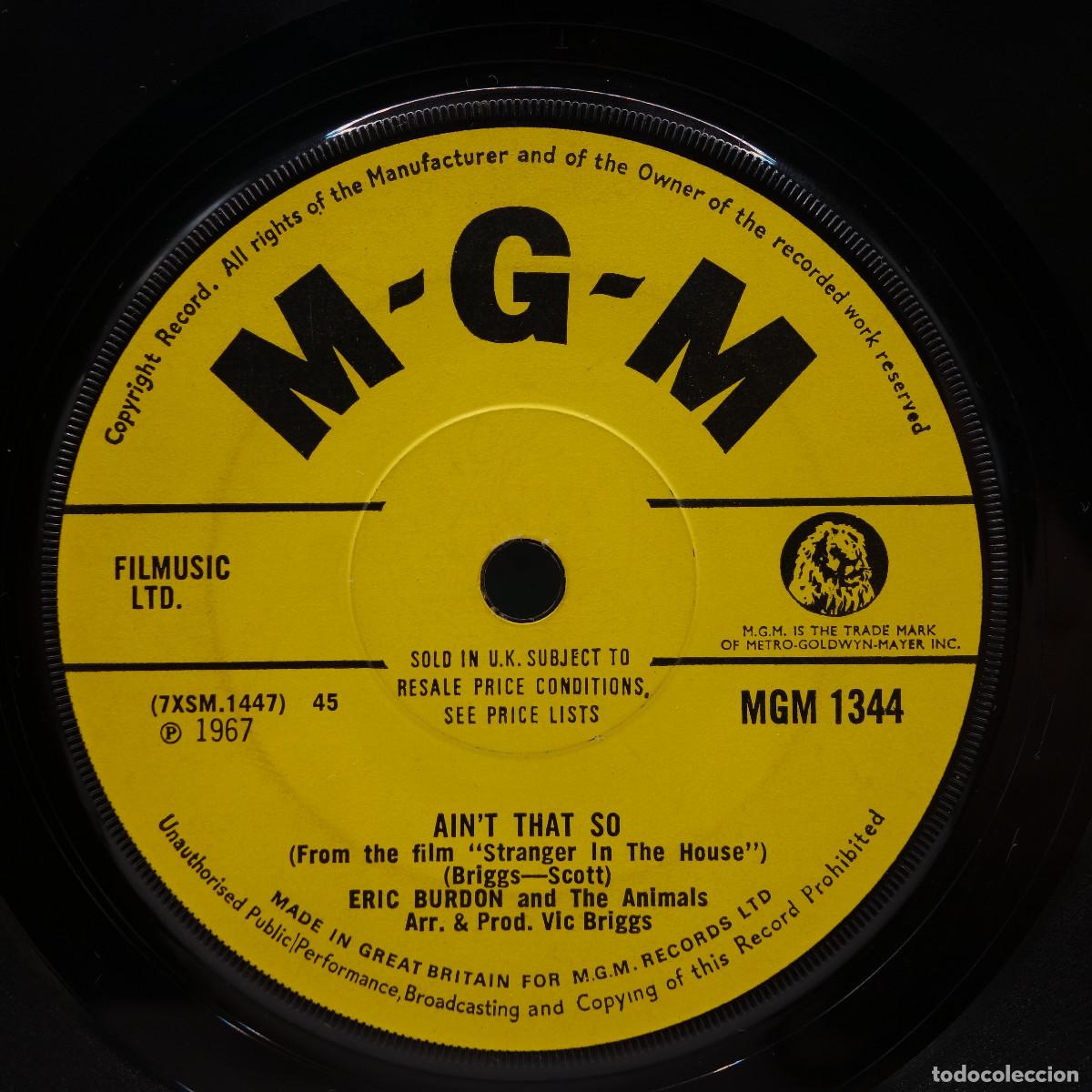 Discos de vinilo: ERIC BURDON AND THE ANIMALS - GOOD TIMES - Foto 6