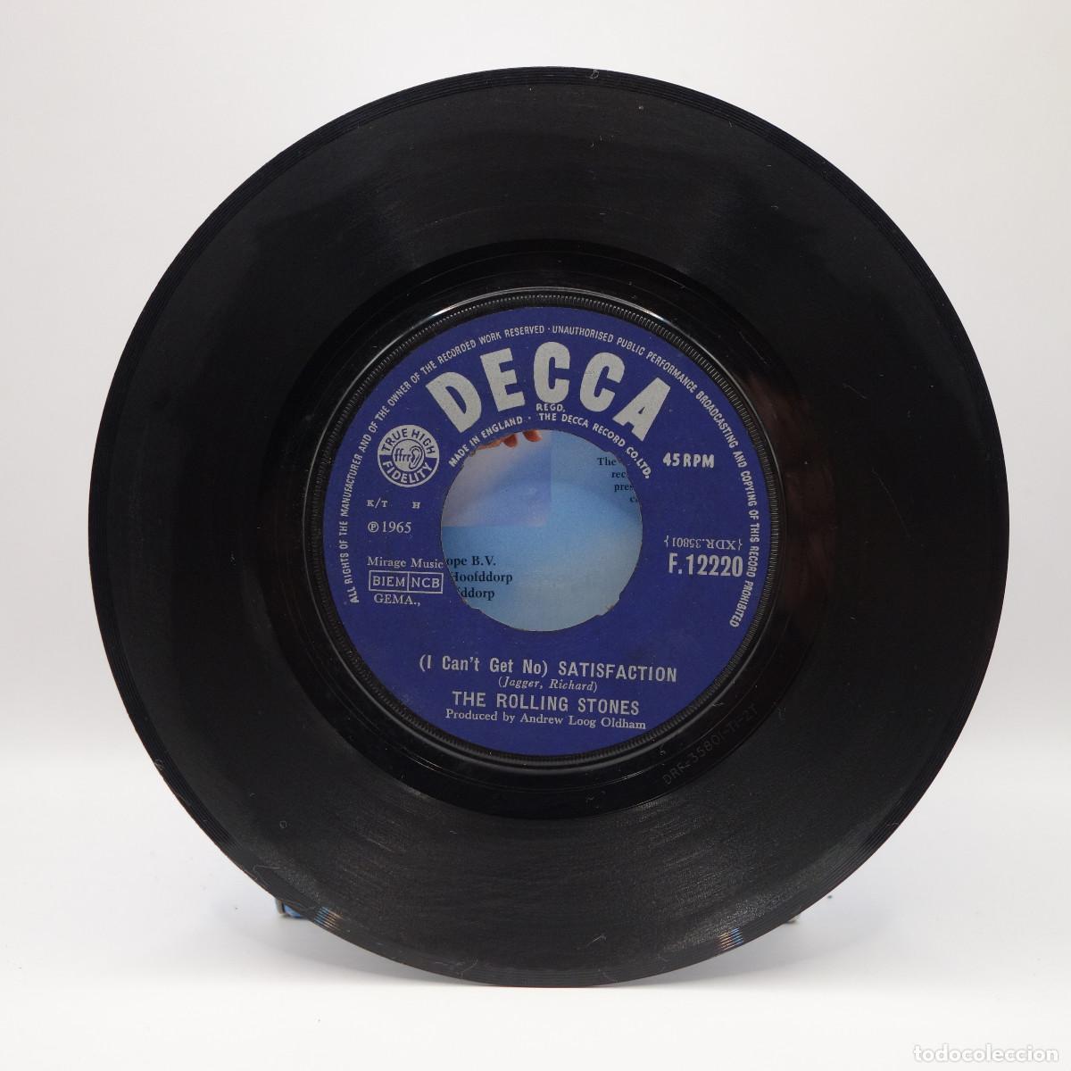 Discos de vinilo: THE ROLLING STONES - SATISFACTION - Foto 3