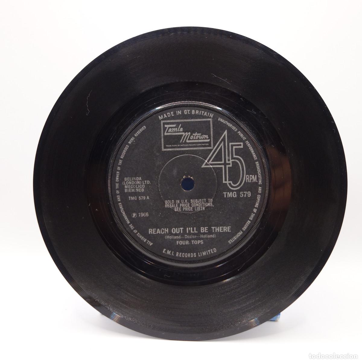 Discos de vinilo: FOUR TOPS - REACH OUT ILL BE THERE - Foto 3