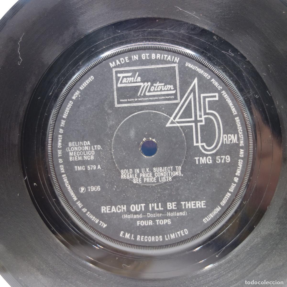 Discos de vinilo: FOUR TOPS - REACH OUT ILL BE THERE - Foto 4