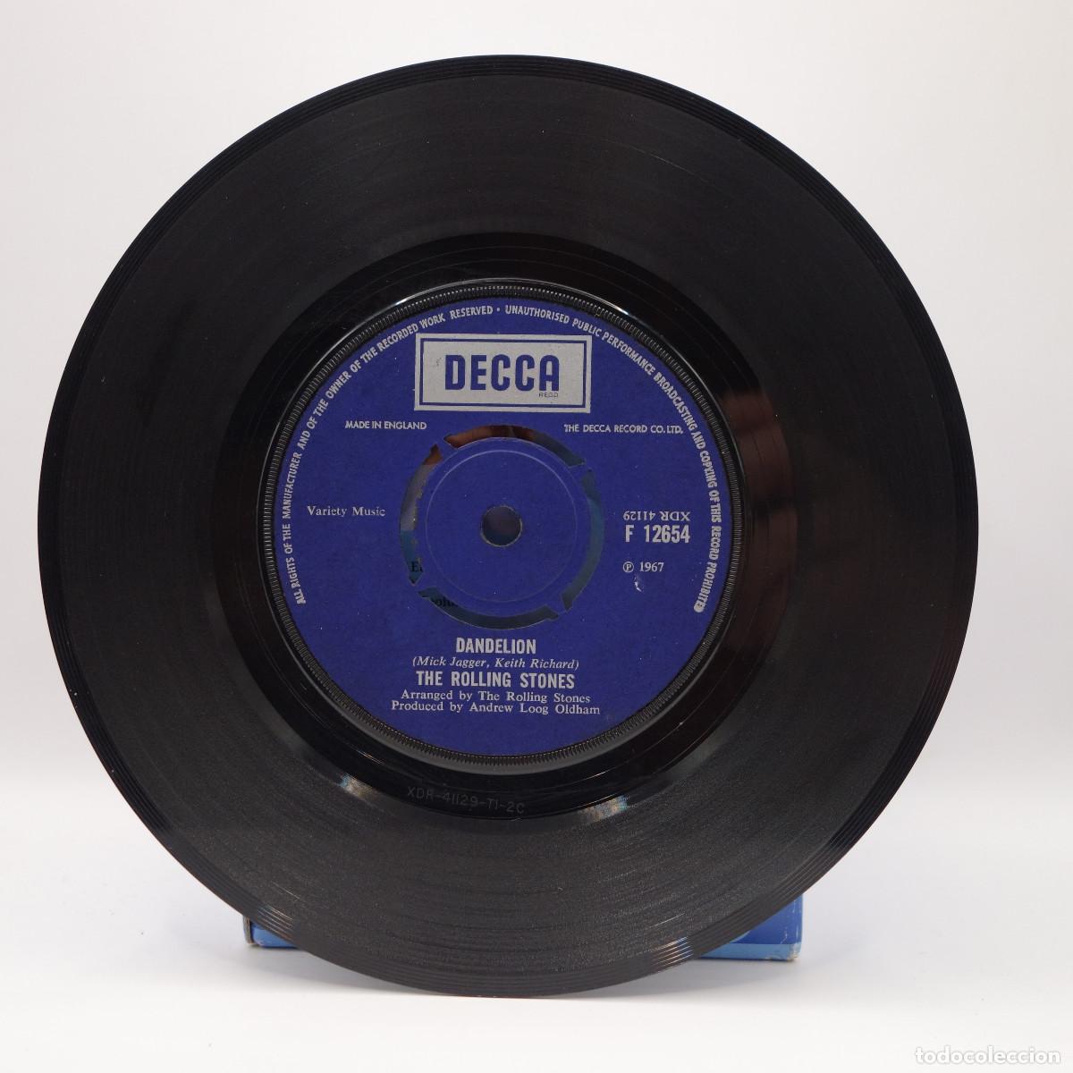 Discos de vinilo: THE ROLLING STONES - DANDELION - Foto 3