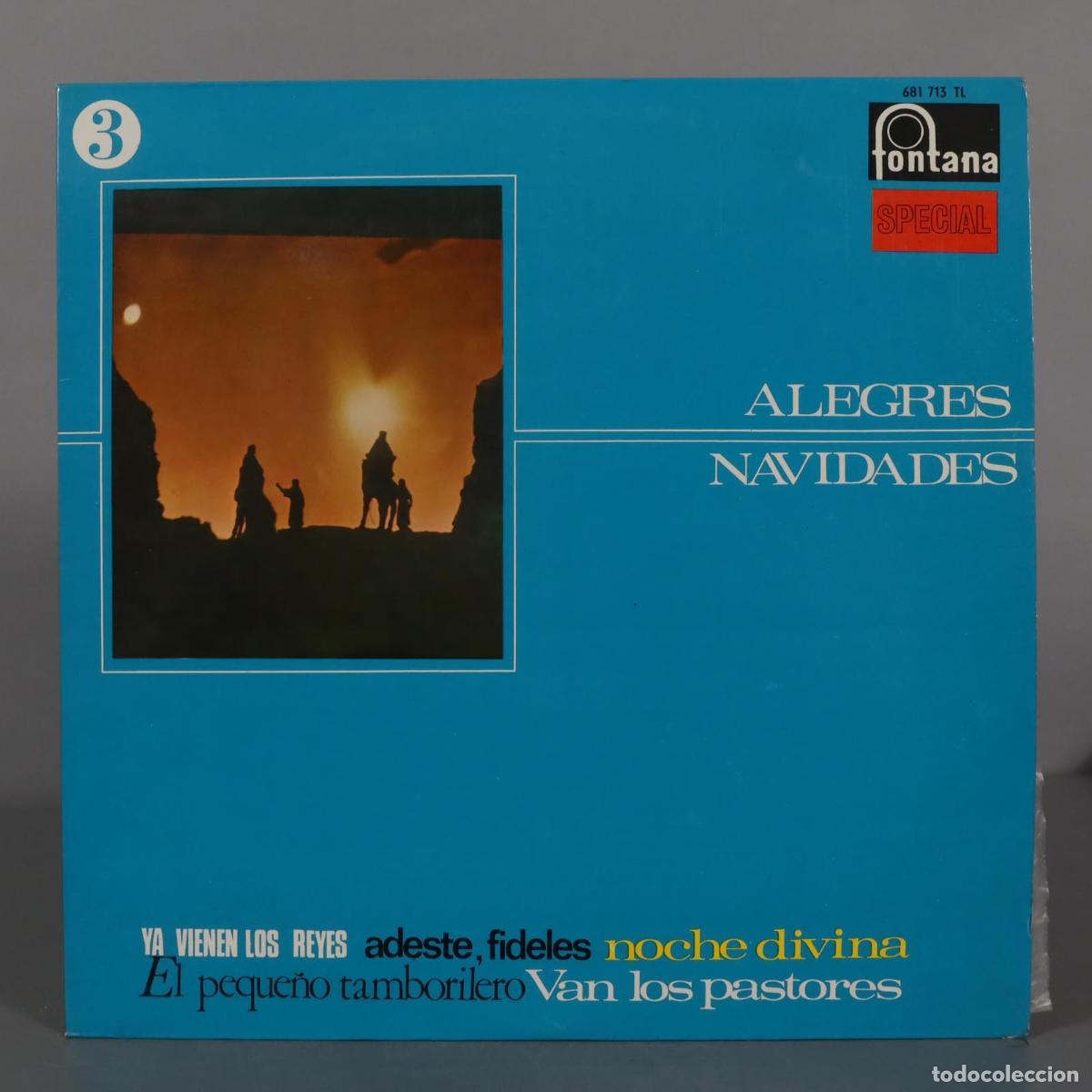 Discos de vinilo: LP. ALEGRES NAVIDADES. 3 - Foto 1