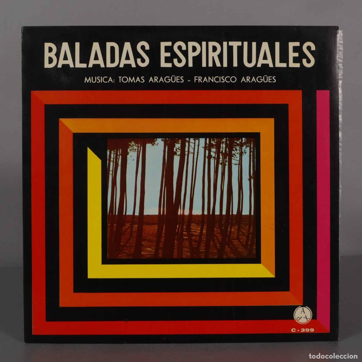 Discos de vinilo: LP. Tomas Arag&uuml;es - Francisco Arag&uuml;es &ndash; Baladas Espirituales - Foto 1