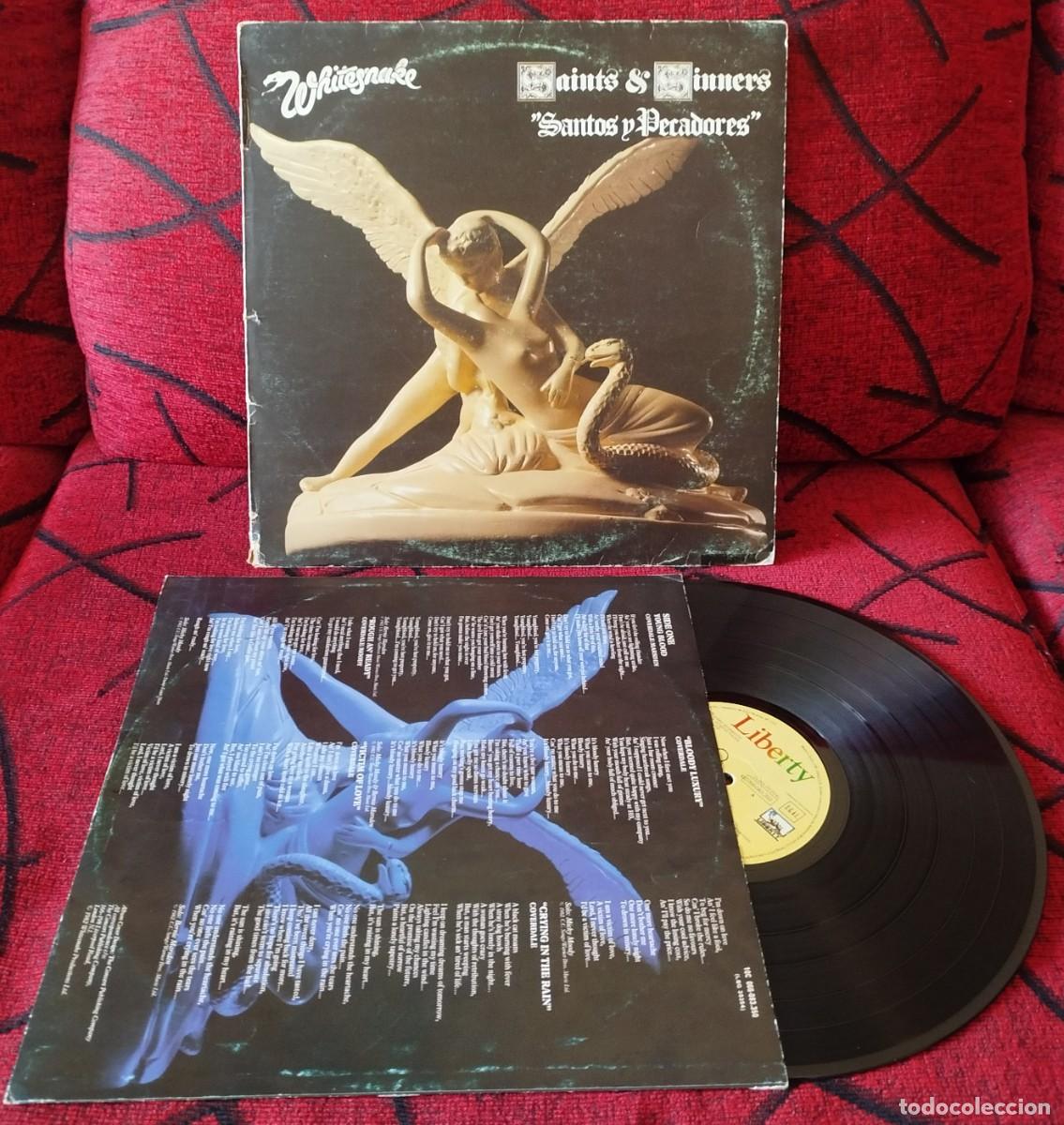 Discos de vinilo: WHITESNAKE ** Saints & Sinners ** VINILO LP 1982 - Foto 1