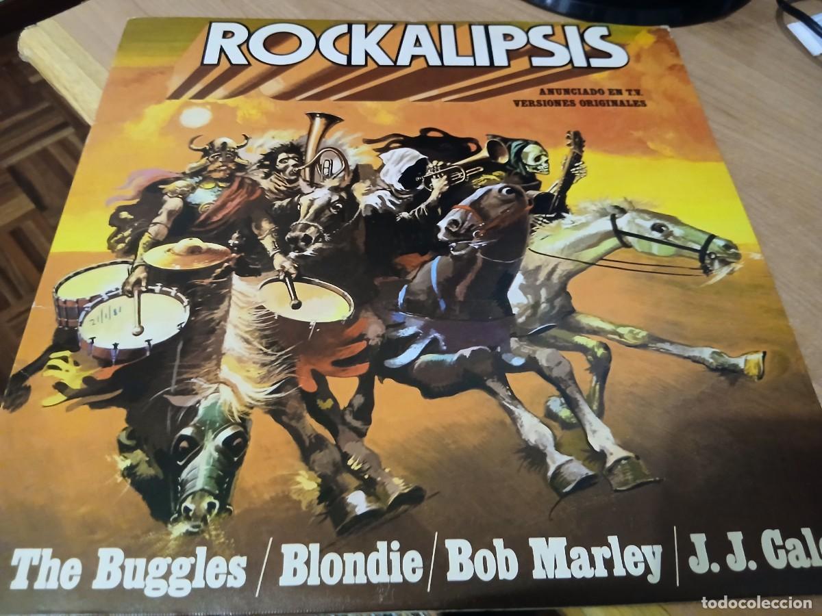 Discos de vinilo: LP ROCKALIPSIS - ROCK DE LOS 70/80 - Foto 1