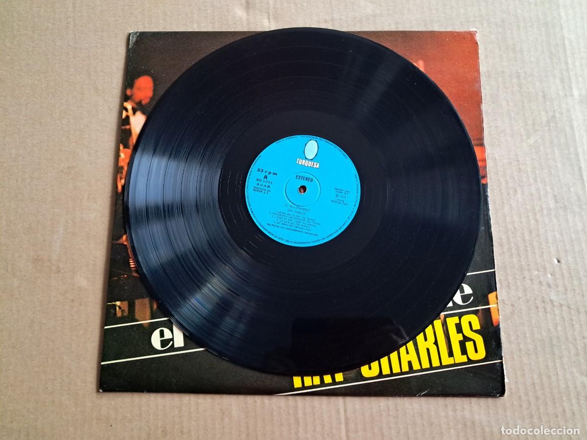 Discos de vinilo: RAY CHARLES - EL INCOMPARABLE LP 1974 EDICION ESPA&Ntilde;OLA - Foto 3