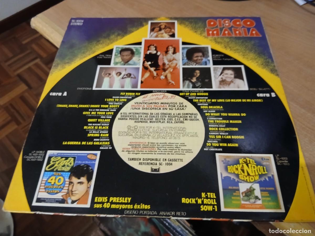 Discos de vinilo: DISCOMANIA - MUSICA DISCO SIN PAUSAS - Foto 2