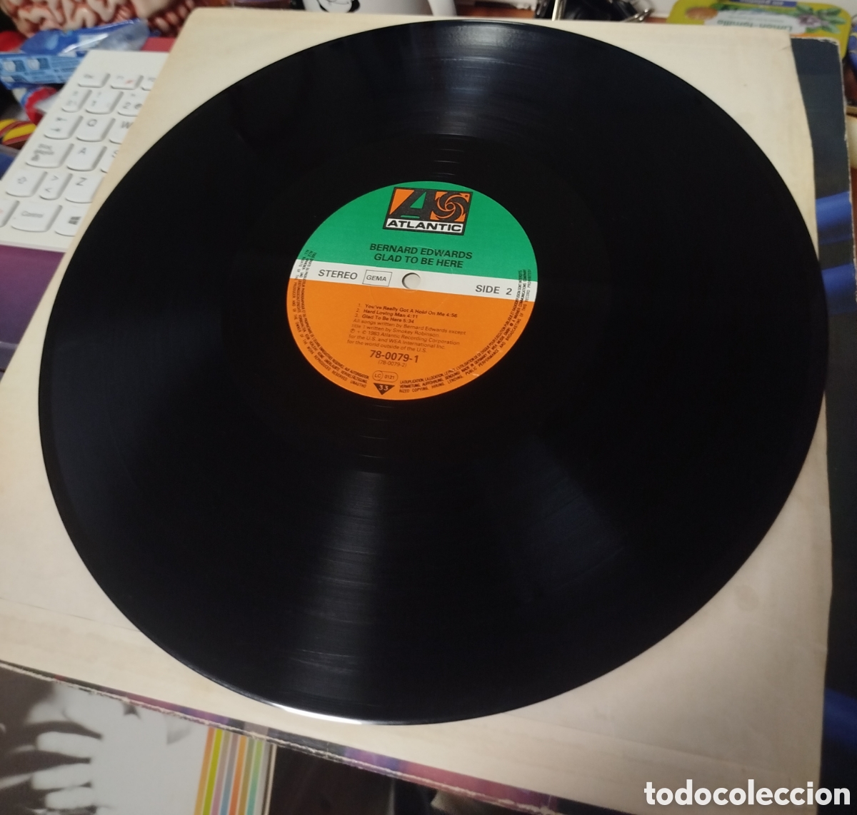 Discos de vinilo: Bernard Edwards - Glad to be here - Foto 2