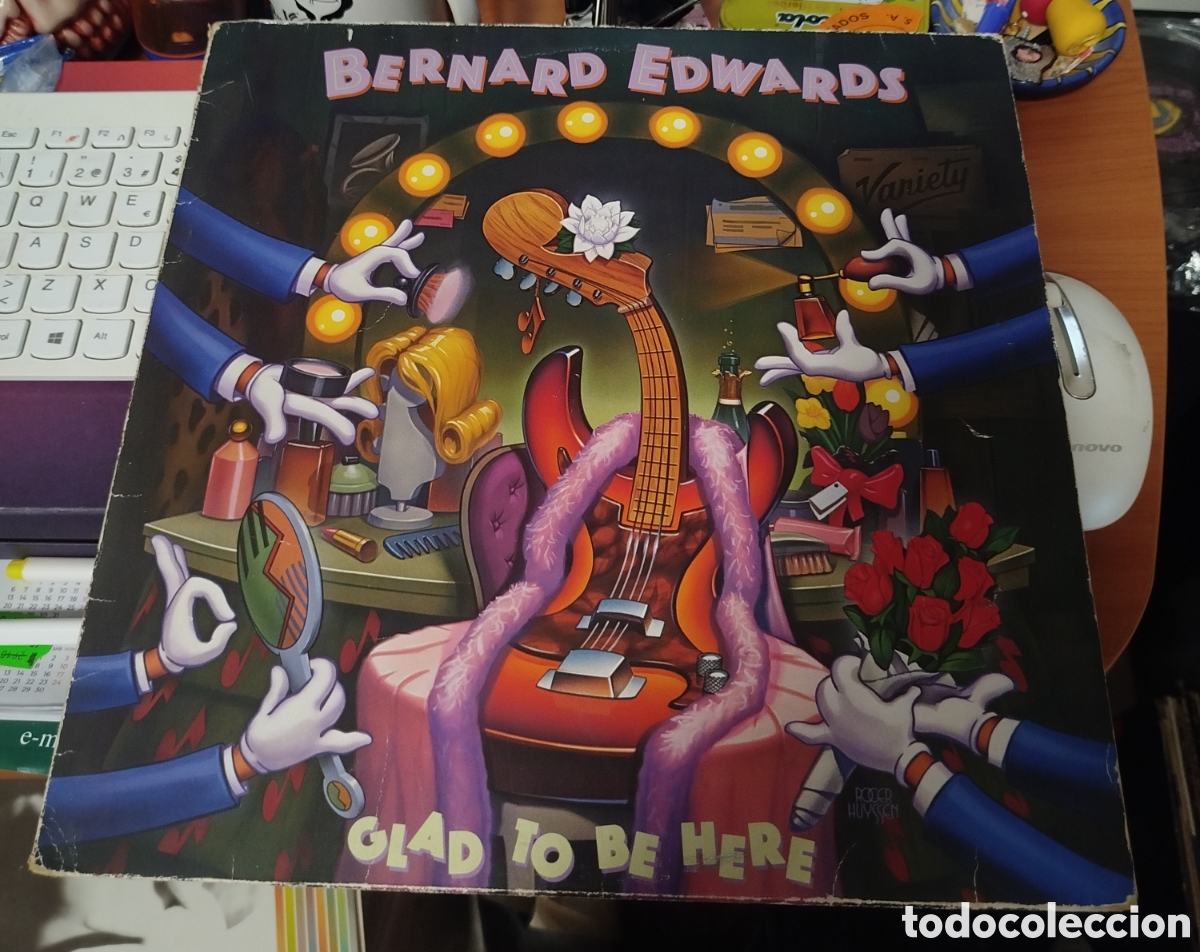 Discos de vinilo: Bernard Edwards - Glad to be here - Foto 1