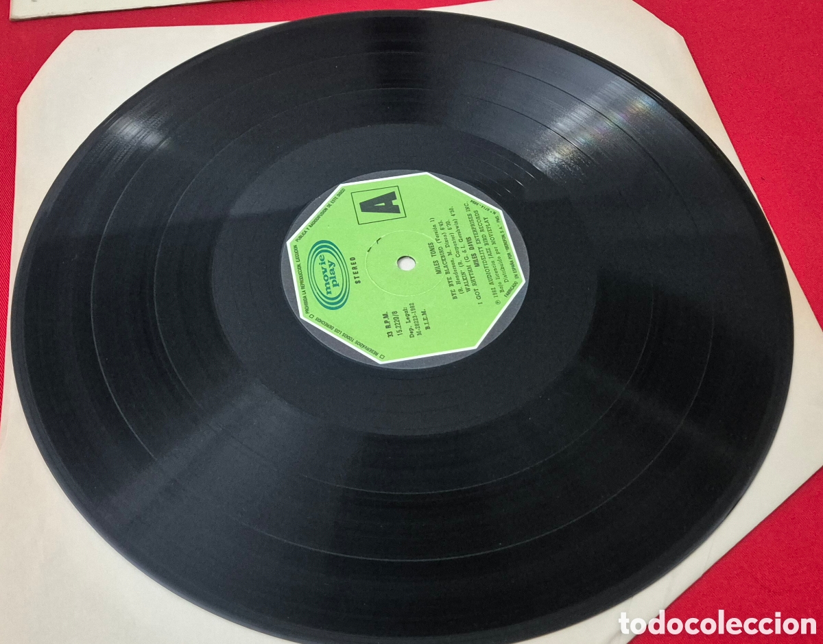 Discos de vinilo: Miles Davis &ndash; Miles Tones Lp - Foto 4