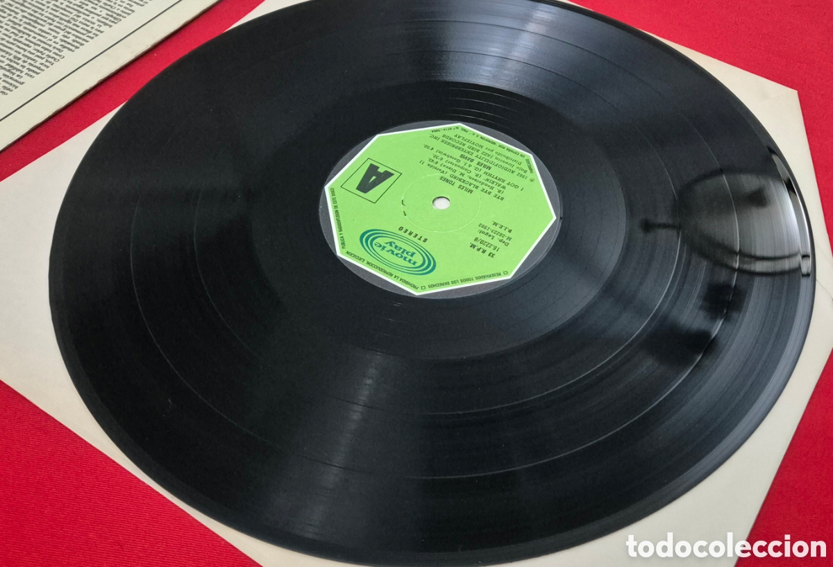 Discos de vinilo: Miles Davis &ndash; Miles Tones Lp - Foto 5