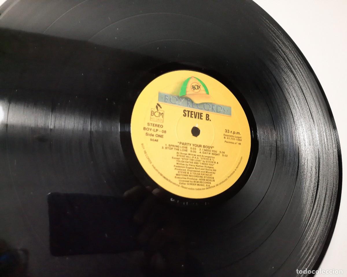 Discos de vinilo: Stevie B. - Party your body - Foto 5