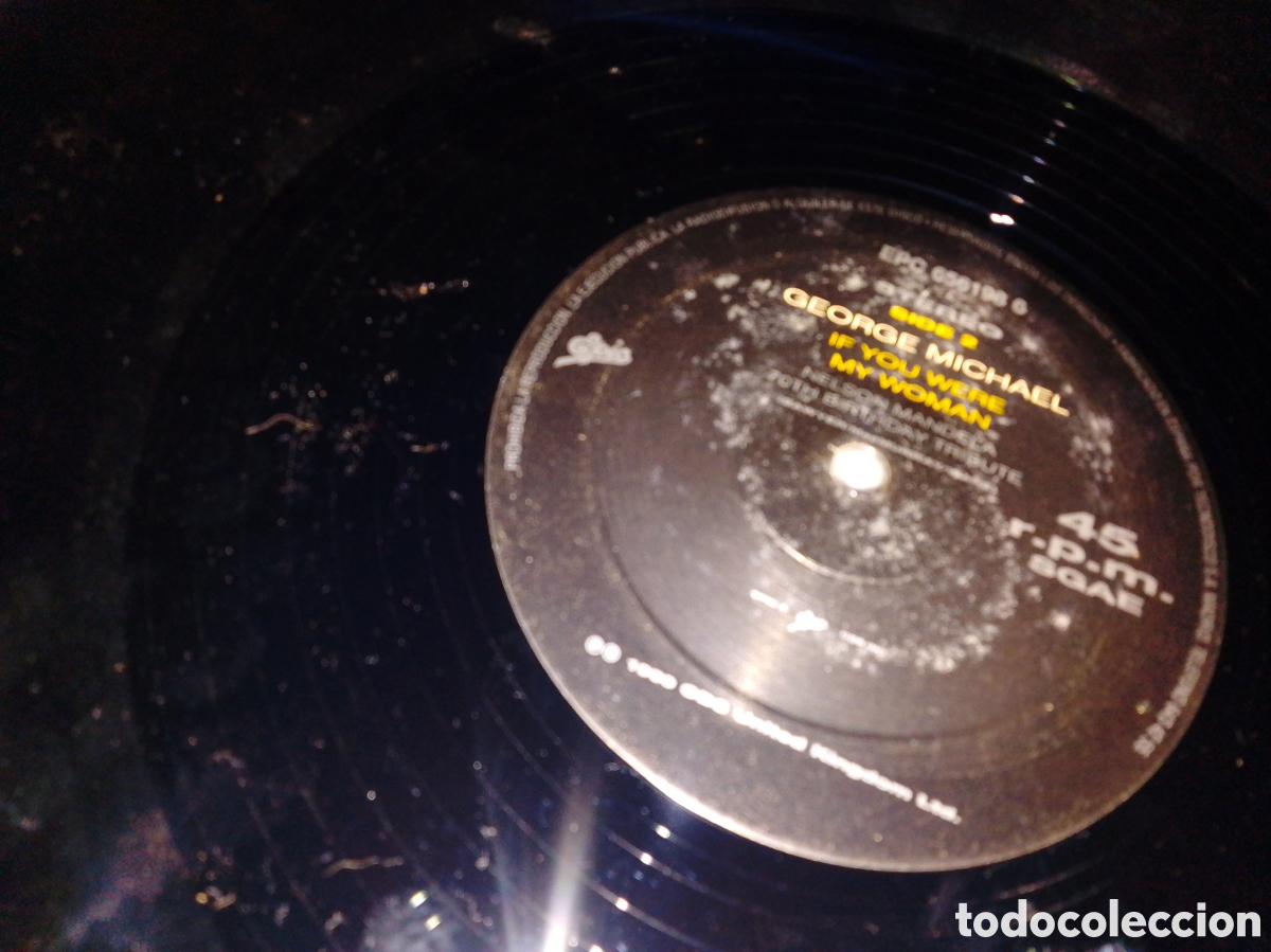 Discos de vinilo: GEORGE MICHAEL - PRAYING FOR TIME - MAXI - SPAIN - EPIC - LV - - Foto 3
