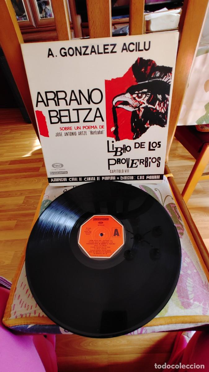 Discos de vinilo: A. GONZALEZ ACILU-LP ARRANO BELTZA-GATEFOLD - Foto 1