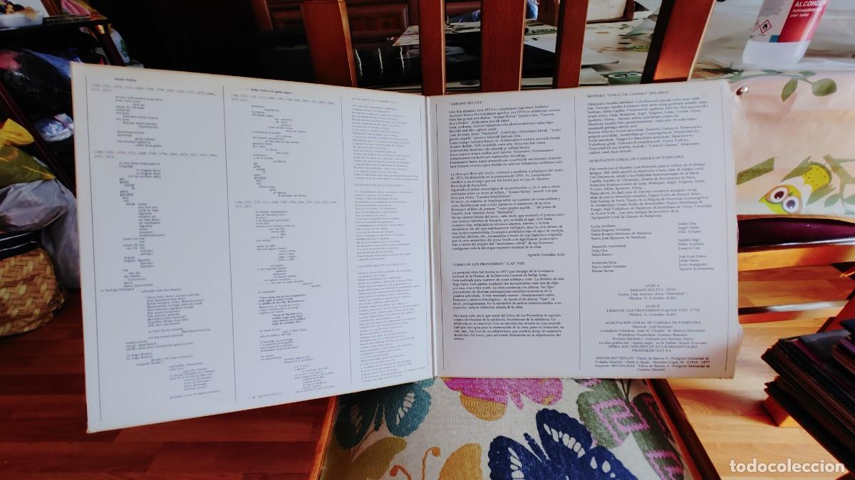 Discos de vinilo: A. GONZALEZ ACILU-LP ARRANO BELTZA-GATEFOLD - Foto 2