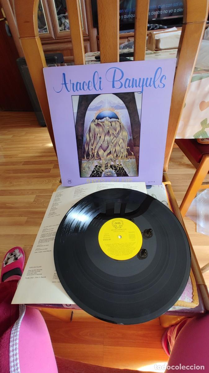 Discos de vinilo: ARACELI BANYULS-LP GROCS I BLAUS-LETRAS-NUEVO - Foto 1