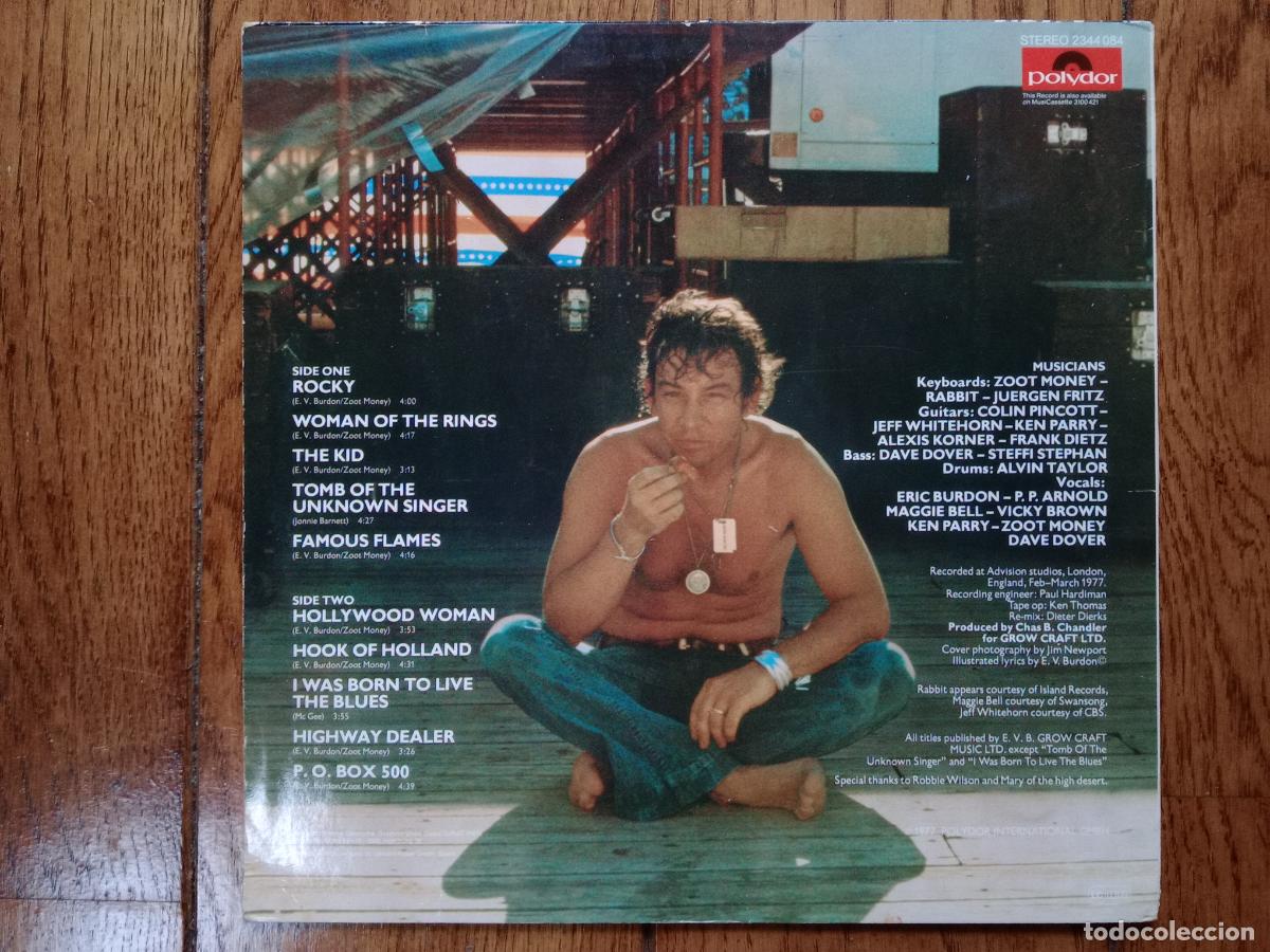 Discos de vinilo: Eric Burdon - survivor - Foto 2