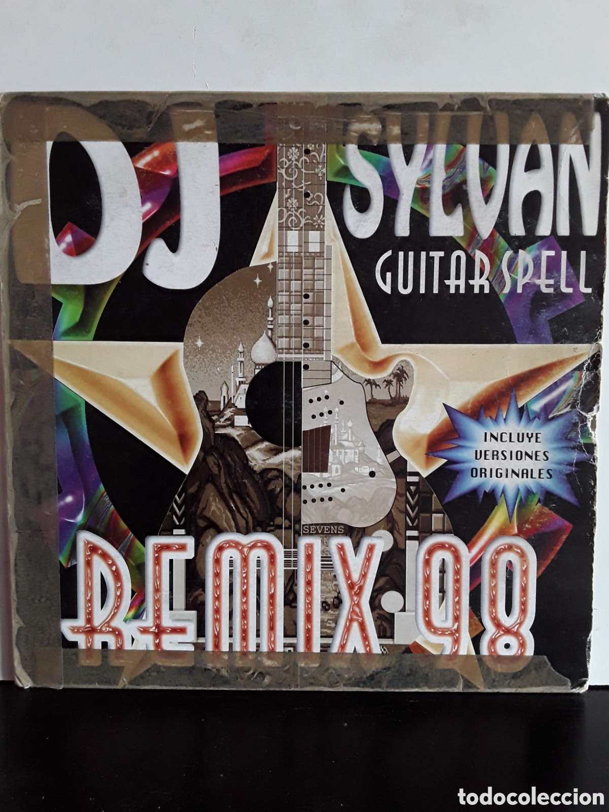 Discos de vinilo: DJ Sylvan &lrm;&ndash; Guitar Spell (Remix 98) - Foto 1