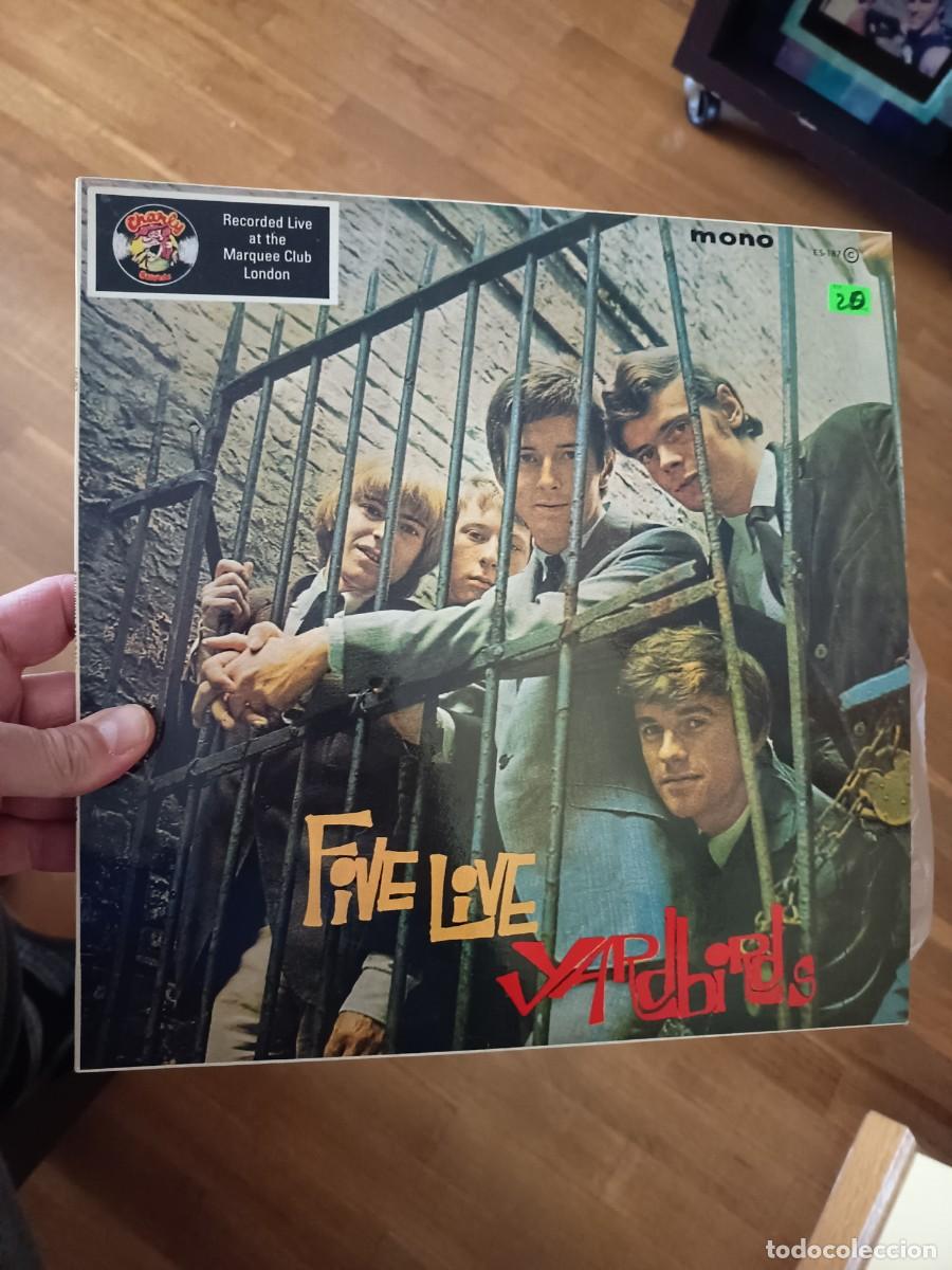 Discos de vinilo: LOTE 167, LP FIVE LIVE YARDBIRDS - Foto 1