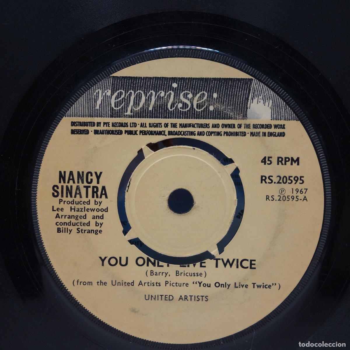 Discos de vinilo: NANCY SINATRA - YOU ONLY LIVE TWICE - Foto 4