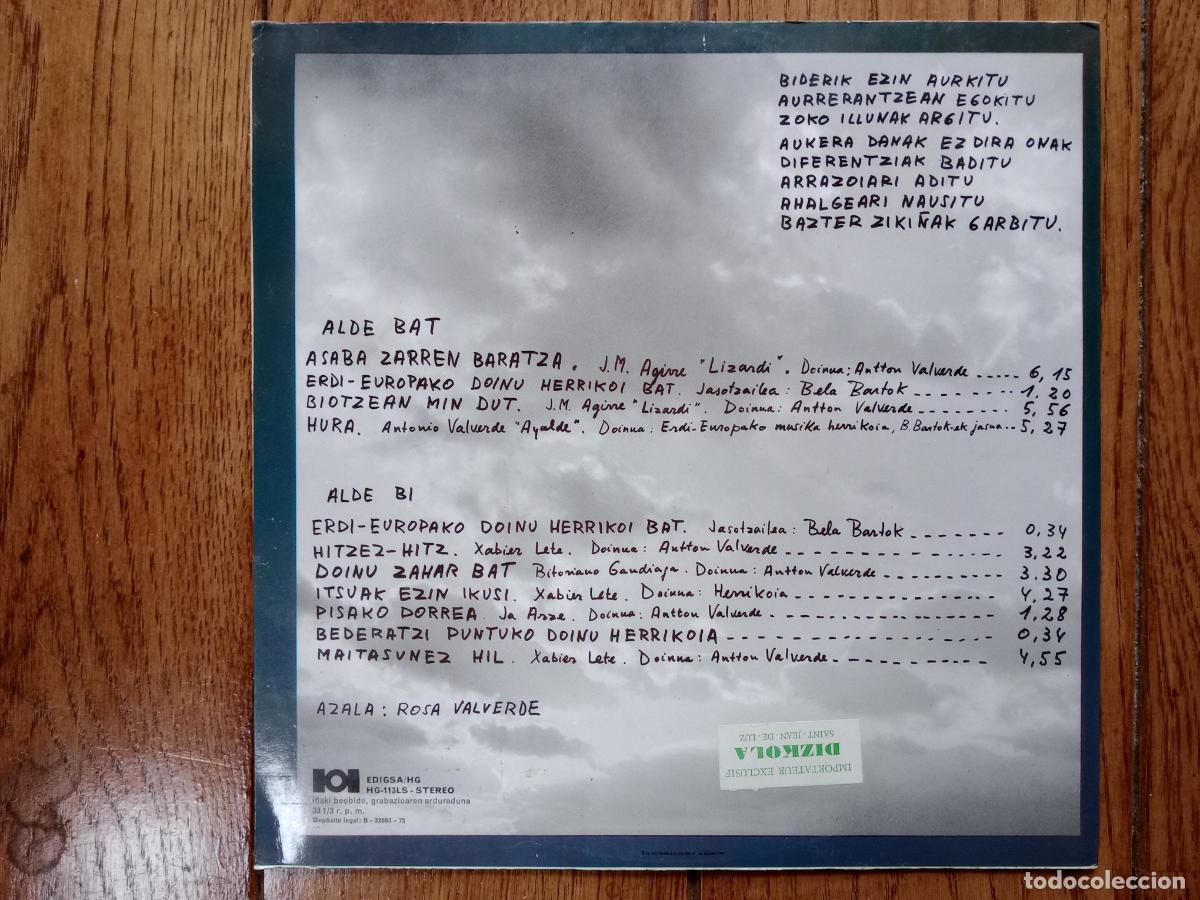 Discos de vinilo: Antton Valverde - Antton Valverde - Foto 2