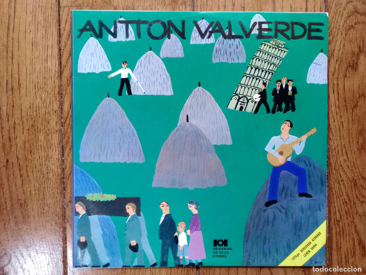 Discos de vinilo: Antton Valverde - Antton Valverde - Foto 1