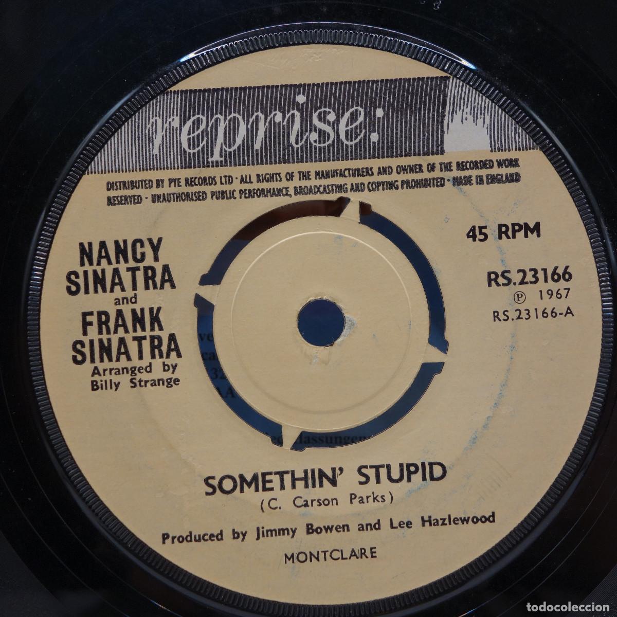 Discos de vinilo: NANCY SINATRA AND FRANK SINATRA - SOMETHIN STUPID - Foto 6