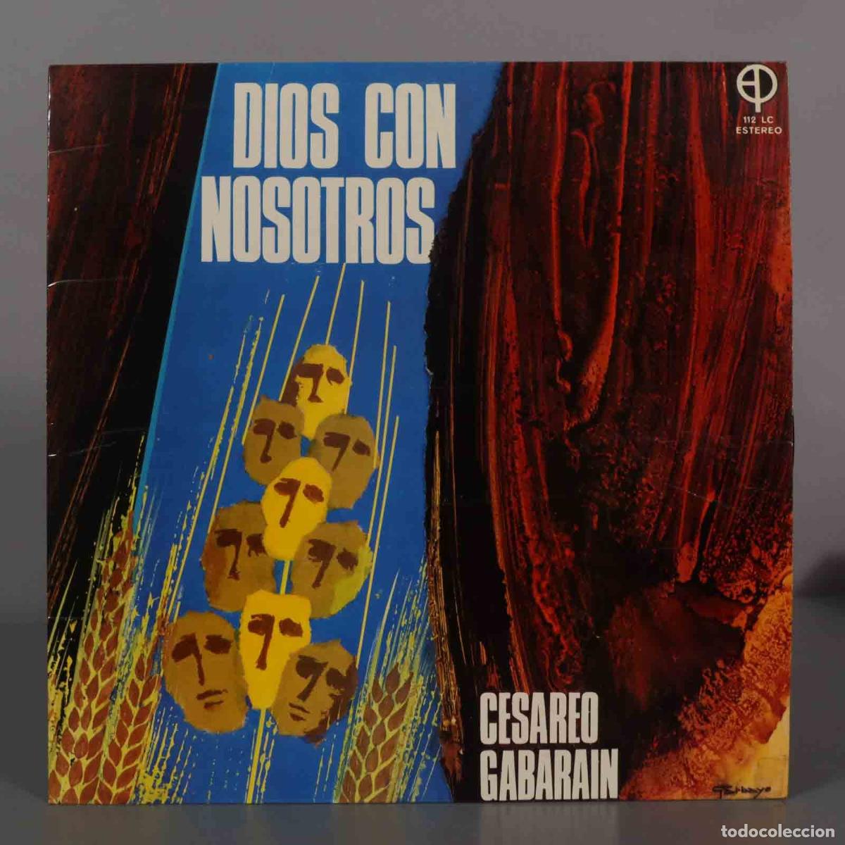 Discos de vinilo: LP. Cesareo Gabarain &ndash; Dios Con Nosotros - Foto 1
