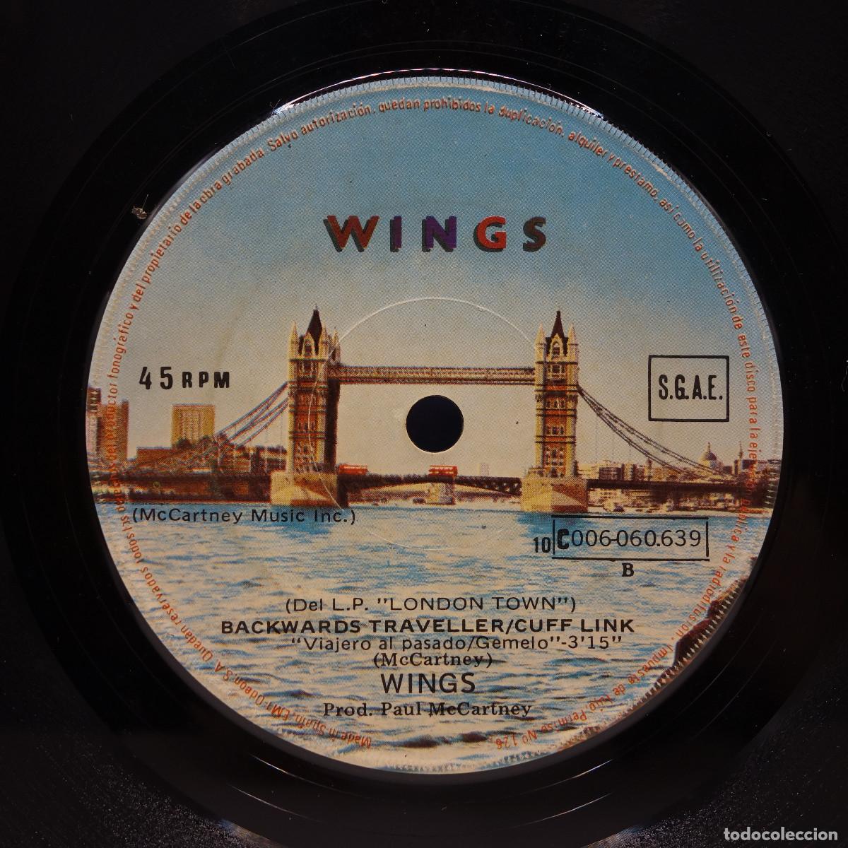 Discos de vinilo: WINGS - WITH A LITTLE LUCK - Foto 6