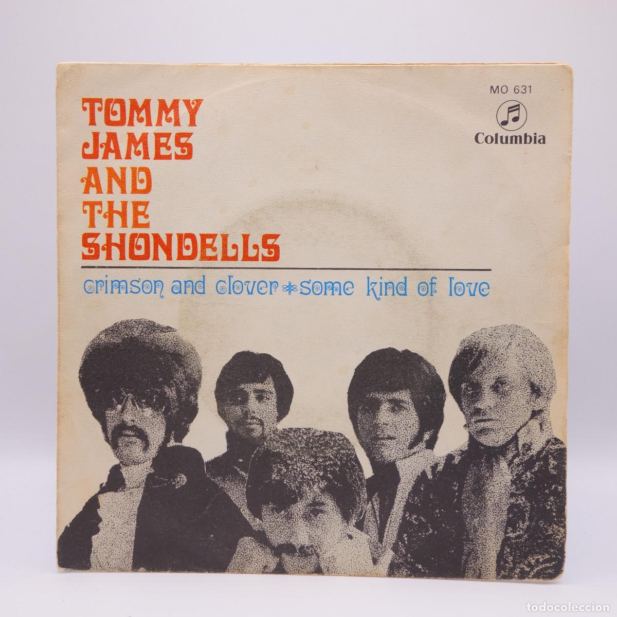Discos de vinilo: TOMY JAMES - CRIMSON AND CLOVER - Foto 1