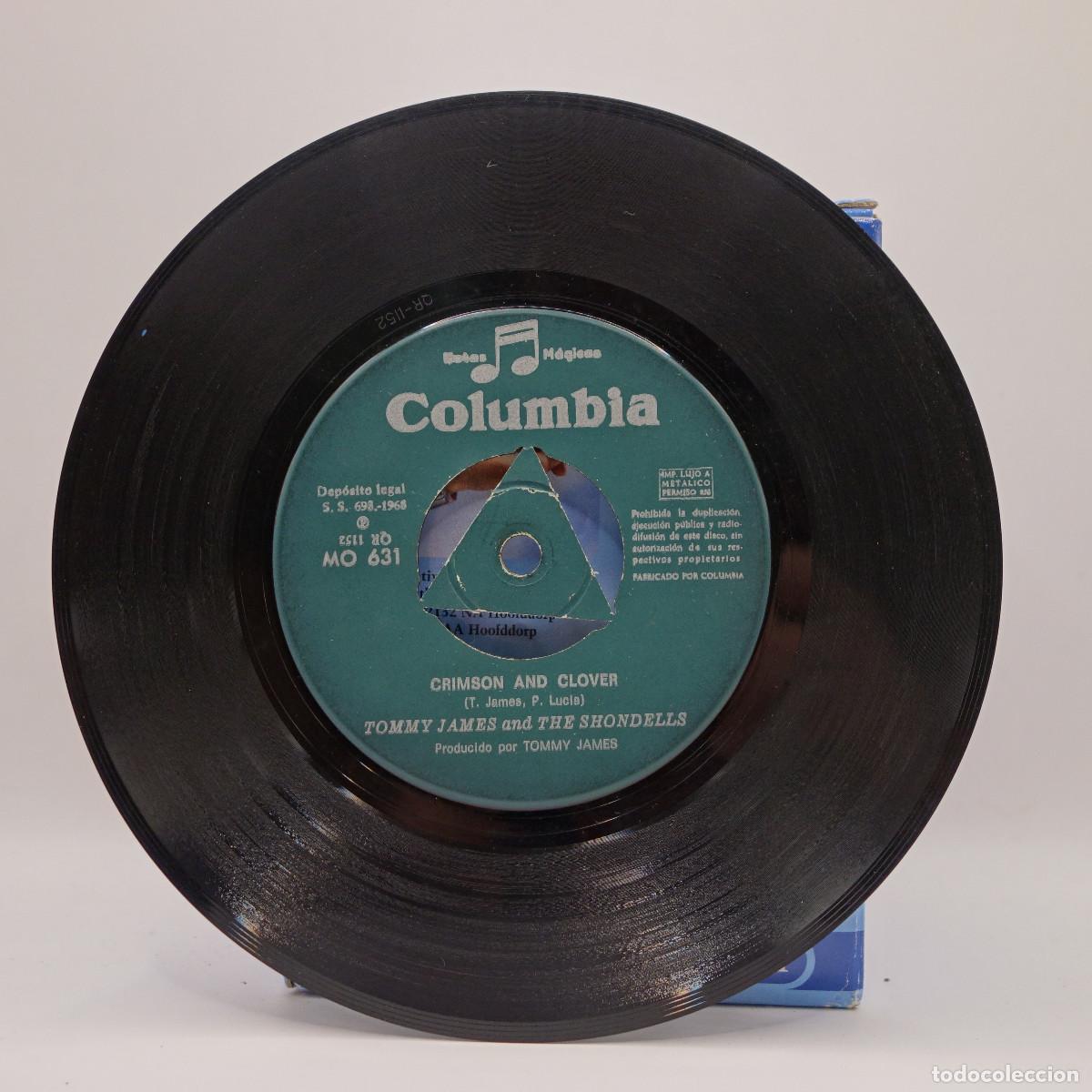 Discos de vinilo: TOMY JAMES - CRIMSON AND CLOVER - Foto 5