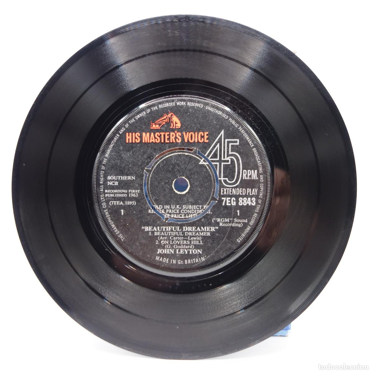 Discos de vinilo: JOHN LEYTON - BEAUTIFUL DREAMER - Foto 3