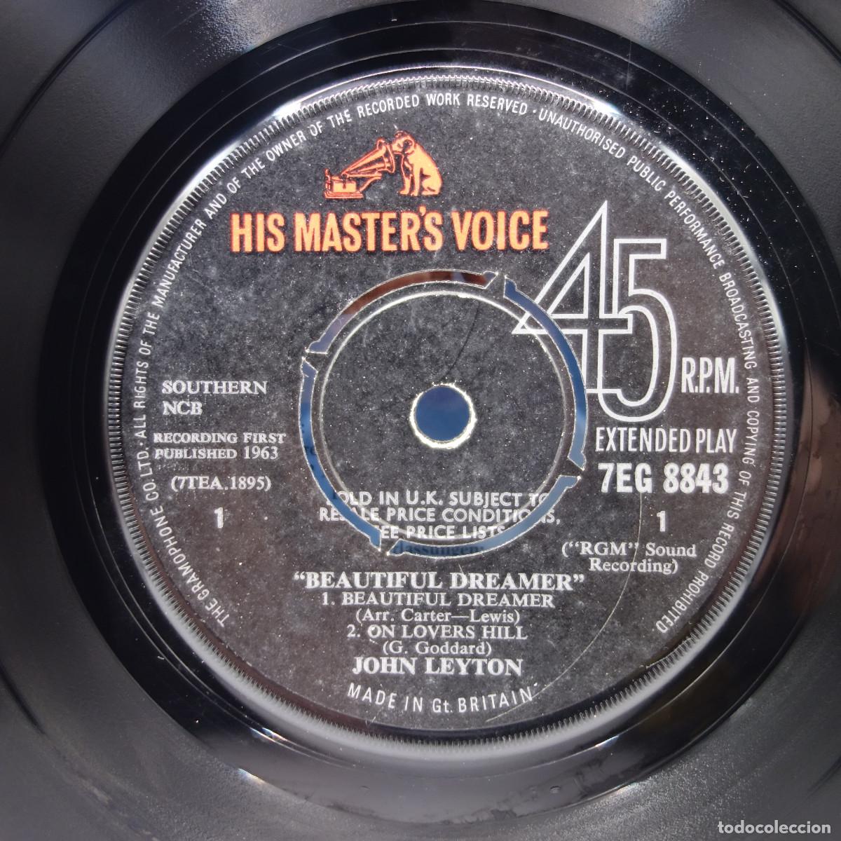 Discos de vinilo: JOHN LEYTON - BEAUTIFUL DREAMER - Foto 4