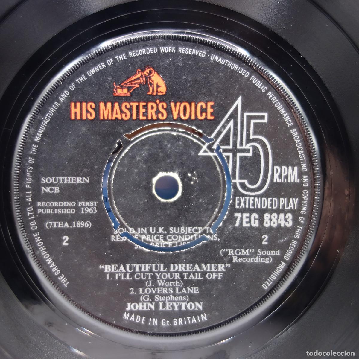 Discos de vinilo: JOHN LEYTON - BEAUTIFUL DREAMER - Foto 6