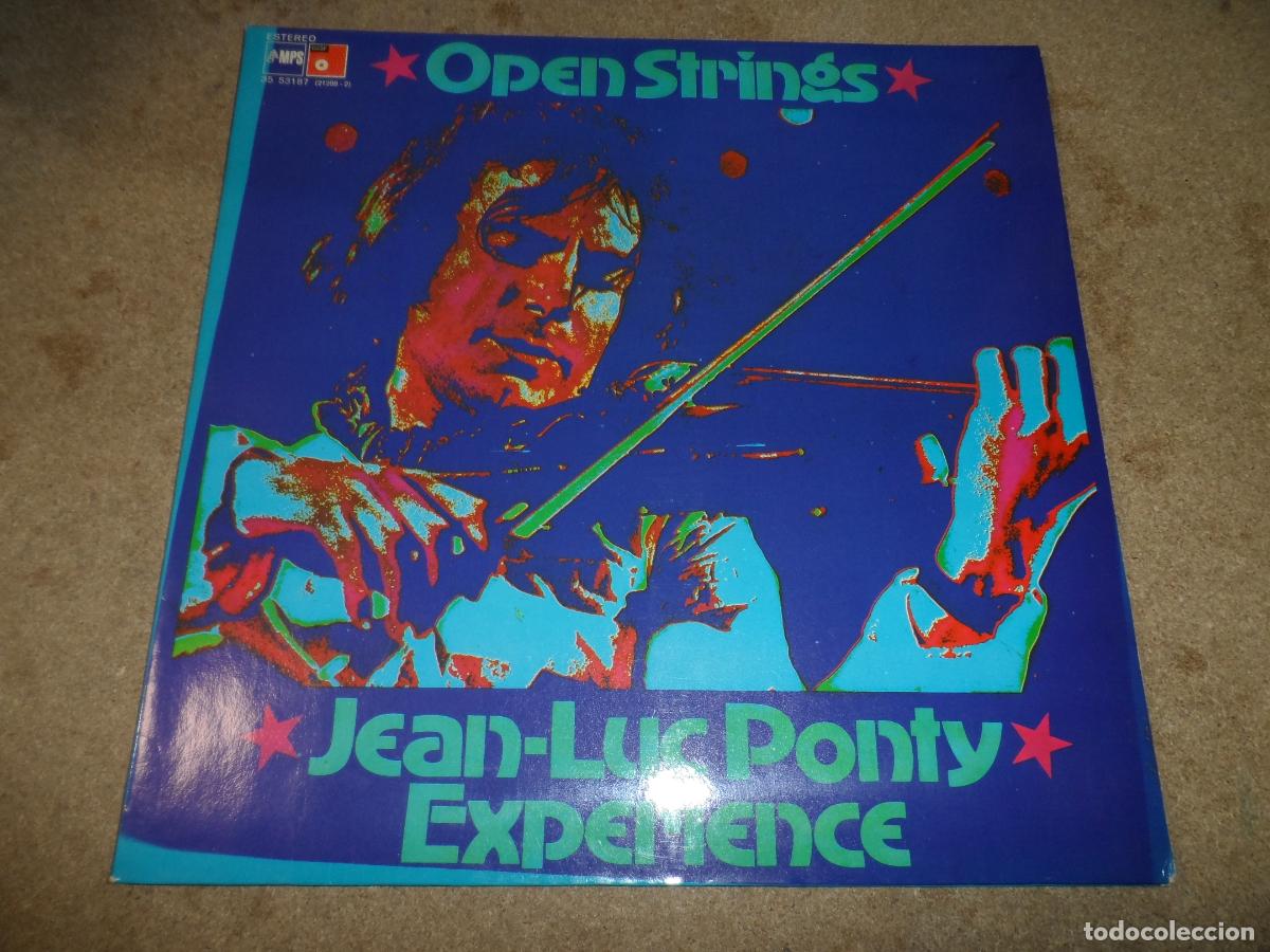 Discos de vinilo: JEAN LUC PONTY EXPERIENCE - OPEN STRINGS (SPAIN 1975) - Foto 1