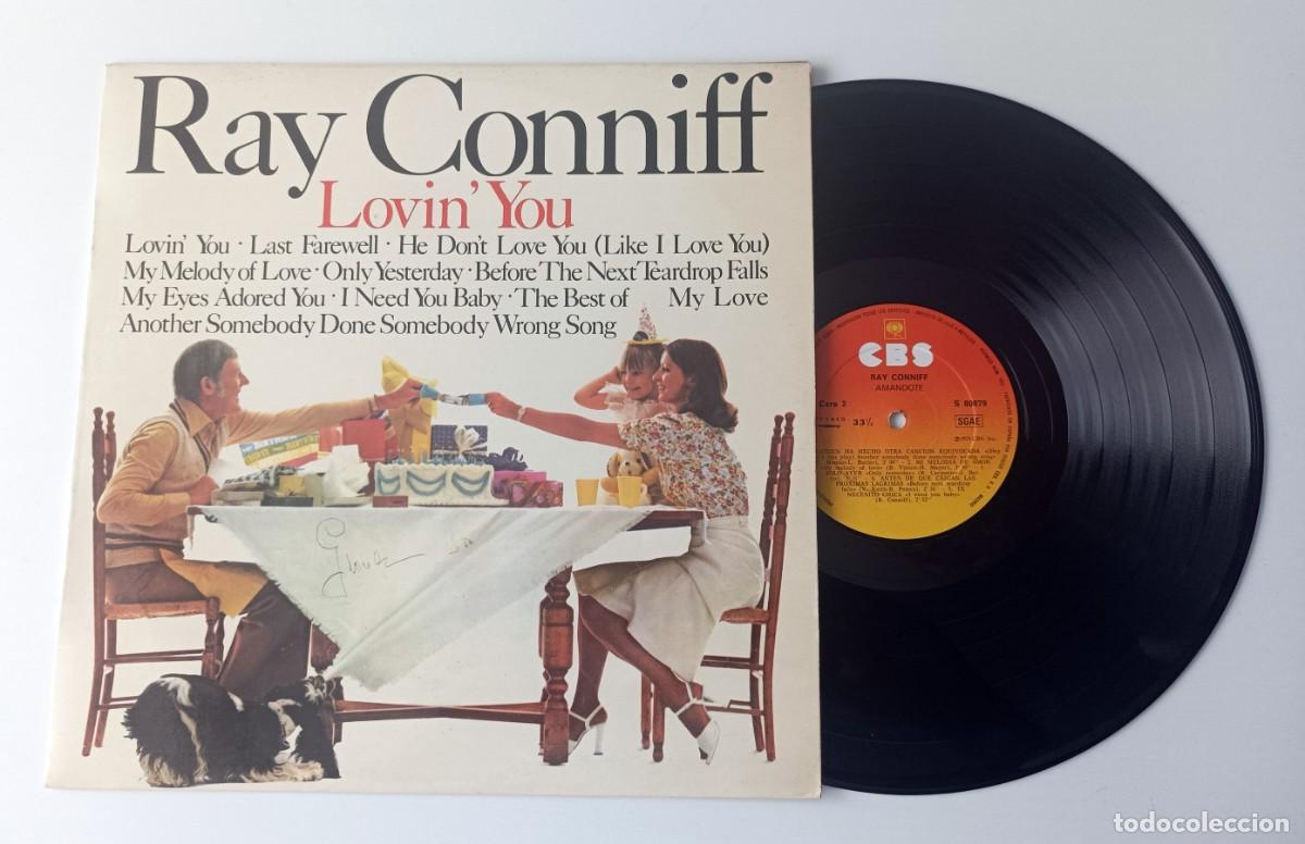 Discos de vinilo: LP RAY CONNIFF - LOVIN&acute; YOU - Foto 1