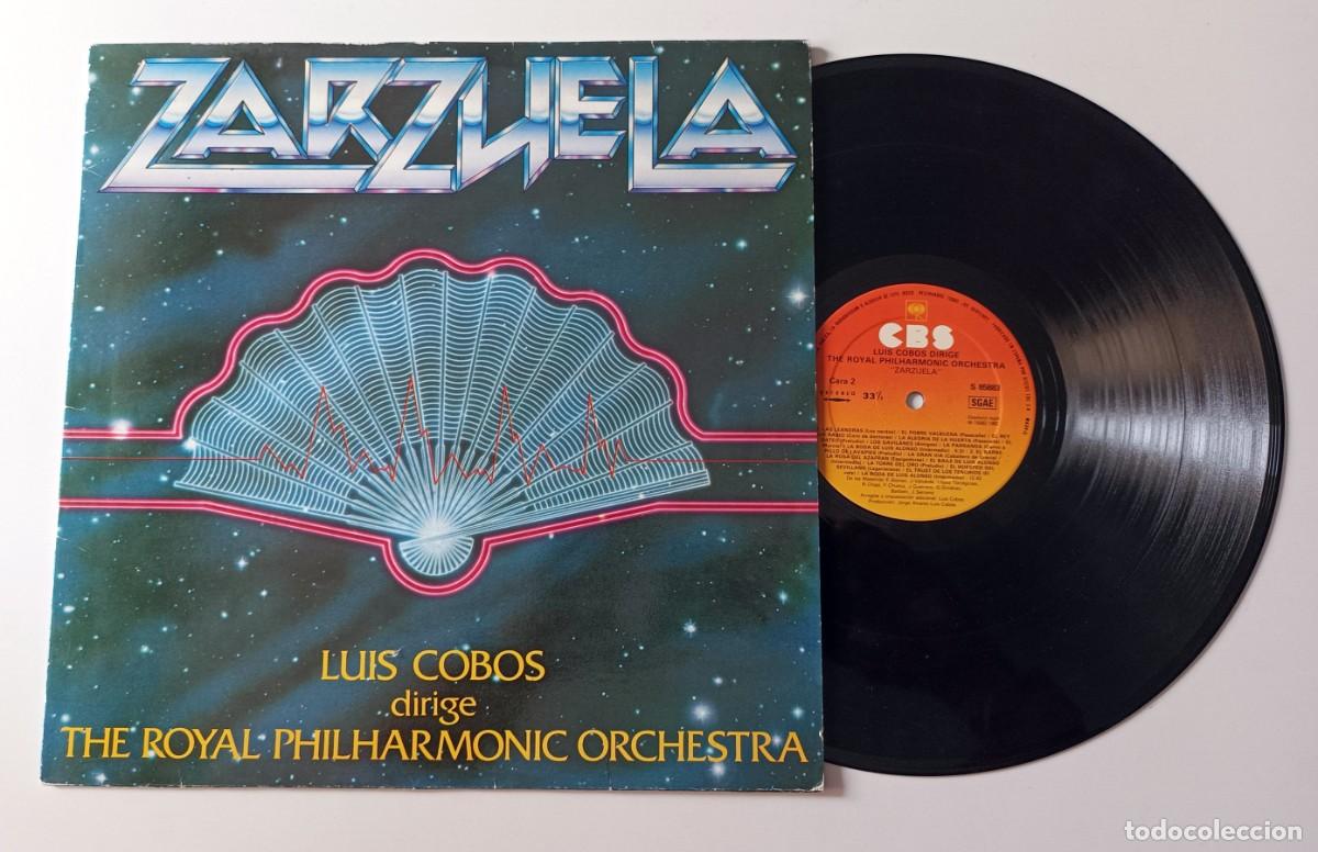 Discos de vinilo: LP LUIS COBOS - ZARZUELA - Foto 1