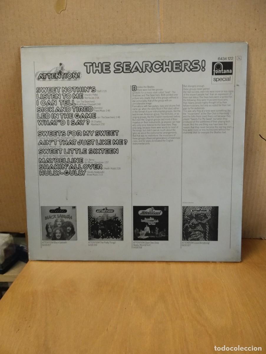 Discos de vinilo: THE SEARCHERS ----- ATTENTION - Foto 2