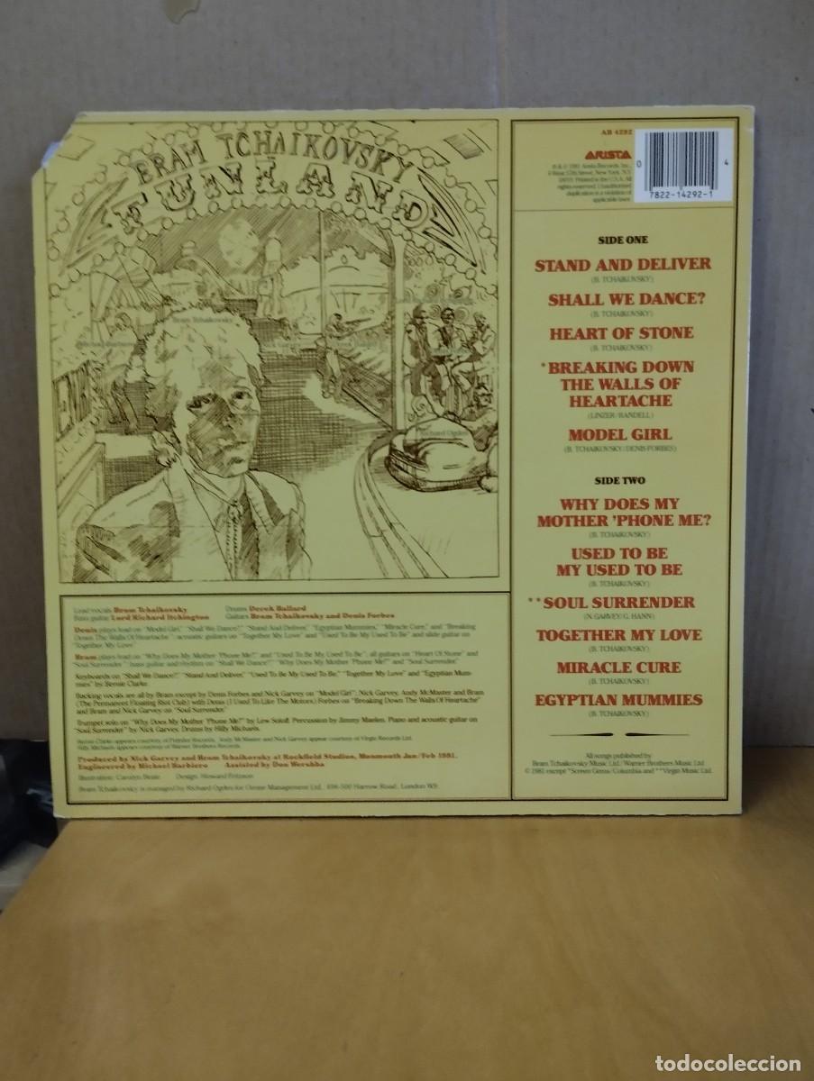 Discos de vinilo: BRAM TCHAIKOVSKY ----- FUNLAND - Foto 2