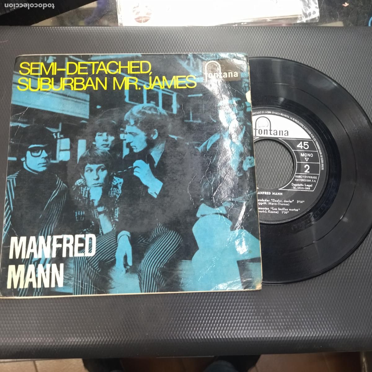 Discos de vinilo: SINGLE DISCO VINILO MANFRED MANN SEMI DETACHED - Foto 1
