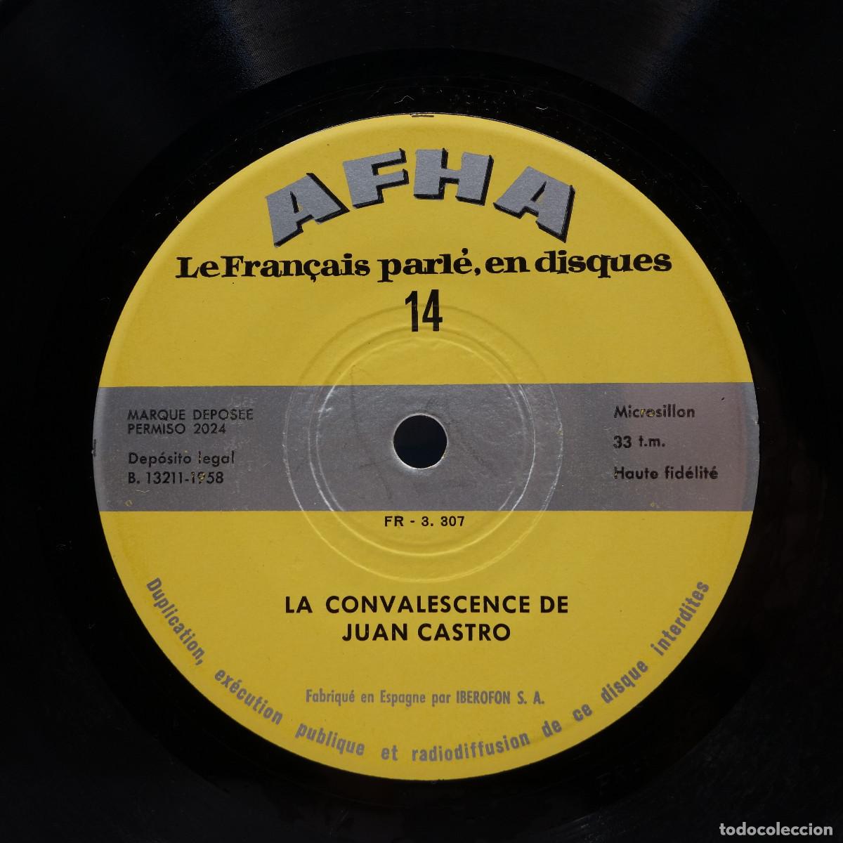 Discos de vinilo: LE FRANCAIS PARLE EN DISQUES N&ordm; 7 - Foto 6