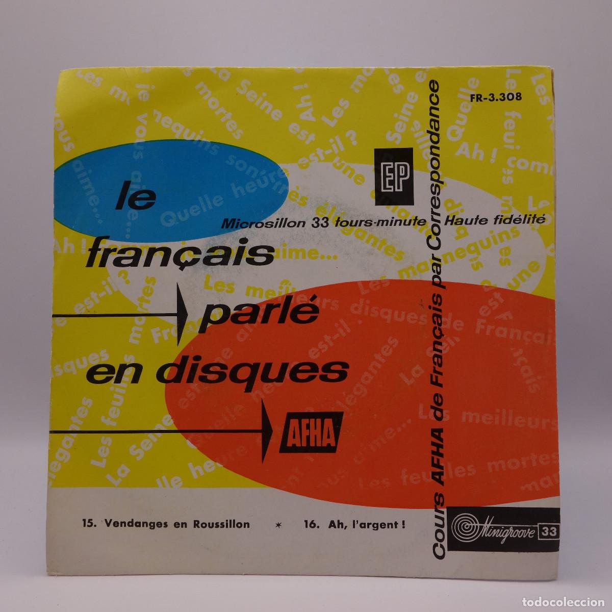 Discos de vinilo: LE FRANCAIS PARLE EN DISQUES N&ordm; 8 - Foto 1