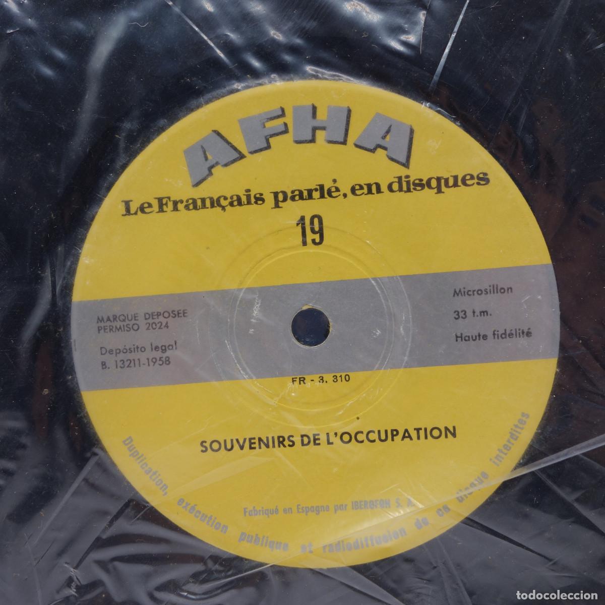 Discos de vinilo: LE FRANCAIS PARLE EN DISQUES N&ordm; 10 - Foto 4