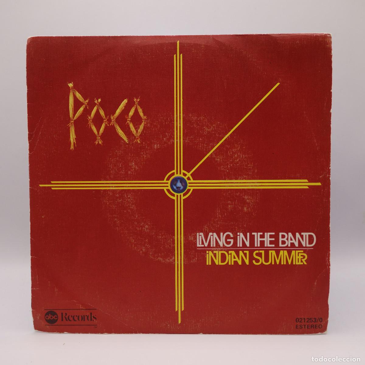 Discos de vinilo: POCO - LIVING IN THE BAND - Foto 1